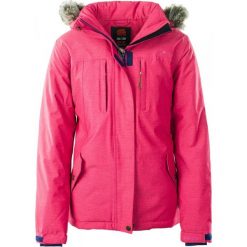Kurtki chłopięce przeciwdeszczowe: IGUANA Kurtka juniorska Akan Jrb fuchsia melange/camellia rose r. 152