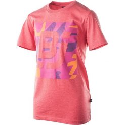 T-shirty chłopięce: BEJO Koszulka dziecięca Logo BJ koralowa r.158