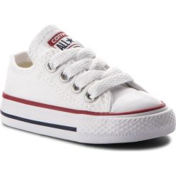 Trampki dziewczęce: Trampki CONVERSE – C/T A/S OX 7J256C Optical White