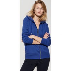 Bluza z kapturem - Niebieski. Niebieskie bluzy męskie rozpinane marki House, l, z kapturem. Za 89,99 zł.