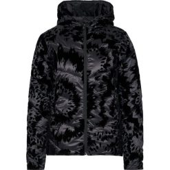 Kurtka puchowa Desigual Padded Velur 20WOEW06. Czarne kurtki damskie Desigual, l, bez wzorów, z puchu, bez kaptura. Za 539,00 zł.