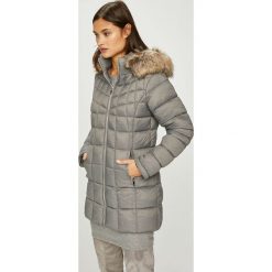 Answear - Kurtka/płaszcz 40JKT14362F. Szare kurtki damskie marki ANSWEAR, s, z poliesteru. W wyprzedaży za 149,90 zł.