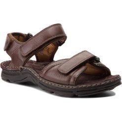 Sandały męskie: Sandały CLARKS – Atl Part 203531967 Dark Brown Lea
