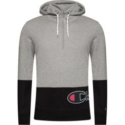 Bluza Champion Half Zip-Up Colour Block Wraparound Logo Hoodie 214205. Żółte bluzy męskie Champion, m, bez wzorów, bez kołnierzyka, bez rękawów, bez kaptura. Za 319,00 zł.