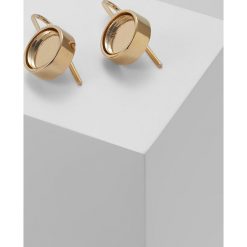 Kolczyki damskie: MALAIKARAISS EARRING MIRROR SHORT Kolczyki goldcoloured