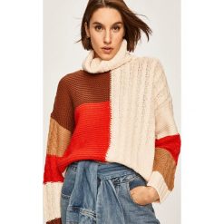 Answear - Sweter. Czarne swetry damskie ANSWEAR, s, bez wzorów, z dzianiny, bez rękawów, bez kaptura. W wyprzedaży za 49,90 zł.