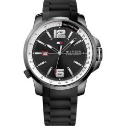 Tommy Hilfiger - Zegarek 1791221. Czarne zegarki męskie TOMMY HILFIGER, szklane. W wyprzedaży za 579,90 zł.