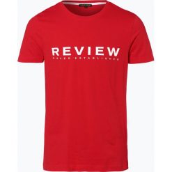 T-shirty męskie: Review – T-shirt męski, czerwony
