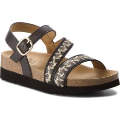 Sandały SCHOLL - Adanna Sandal F27030 Black. Czarne klapki damskie Scholl, bez wzorów, ze skóry ekologicznej, bez obcasa. W wyprzedaży za 209,00 zł.