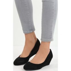 Buty ślubne damskie: Czarne Czółenka First Class