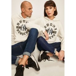 47brand - Bluza. Białe bluzy damskie 47brand, s, z nadrukiem, z bawełny. W wyprzedaży za 189,90 zł.