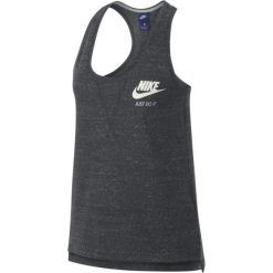 Nike Gym Vintage Podkoszulek Szary. Szare podkoszulki damskie Nike, s, z bawełny. Za 137,95 zł.