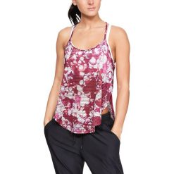 Under Armour Armour Sport Podkoszulek Czerwony Różowy Biały. Różowe podkoszulki damskie Under Armour, xl, bez wzorów, z elastanu, bez rękawów. Za 171,95 zł.