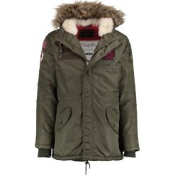Parki męskie: Schott NYC CROSSFIRE Parka army khaki
