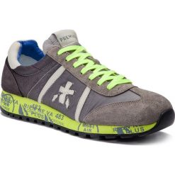 Sneakersy PREMIATA - Lucy 1313E Szary. Szare sneakersy męskie marki Premiata, na co dzień, bez wzorów, z zamszu, bez zapięcia. Za 809,00 zł.