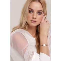 Złota Bransoletka Estrada. Żółte bransoletki damskie Renee, z meshu, złote. Za 49,99 zł.