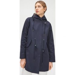 Parka z kapturem - Granatowy. Niebieskie parki damskie Cropp, s, bez wzorów, z kapturem. Za 189,99 zł.