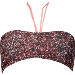 Biustonosz bikini "Sourine" w kolorze czarno-różowym. Czarne biustonosze marki Brunotti. W wyprzedaży za 52,95 zł.
