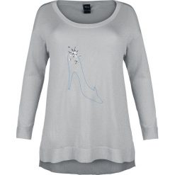 Bluzy damskie: Kopciuszek Glass Slipper Bluza damska jasnoszary