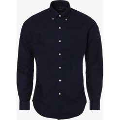 Polo Ralph Lauren - Koszula męska – Custom Fit, niebieski. Niebieskie koszule męskie Polo Ralph Lauren, s, bez wzorów, z materiału, polo, bez rękawów. Za 499,95 zł.