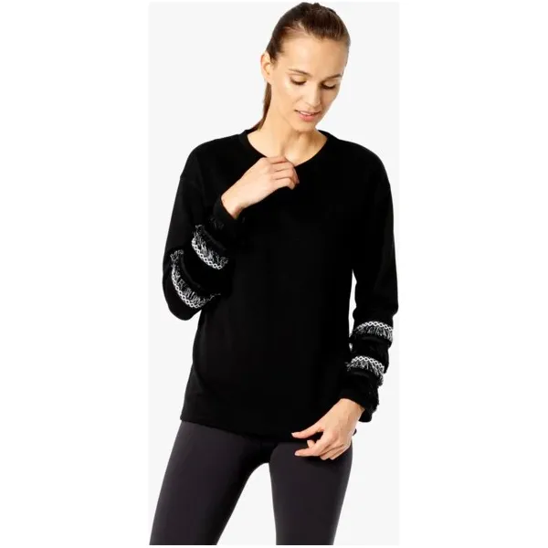 Feewear Bluza Socompa , czarny, rozmiar XS. Czarne bluzy damskie Feewear, s, z aplikacjami, z bawełny, bez rękawów, bez kaptura. W wyprzedaży za 49,99 zł.