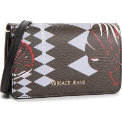 Torebka VERSACE JEANS - E3VRBPK4 Optical. Czarne listonoszki damskie marki Versace Jeans, z jeansu. W wyprzedaży za 349,00 zł.