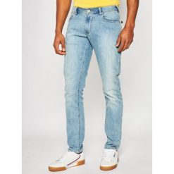 Jeansy Slim Fit Emporio Armani 3H1J06 1DLRZ 0943. Niebieskie jeansy męskie Emporio Armani, m, bez wzorów, z elastanu. W wyprzedaży za 499,00 zł.
