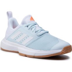 Buty adidas - Essence W FU8398 Skytin/Ftwwht/Sigorg. Niebieskie buty sportowe damskie Adidas, bez wzorów, ze skóry ekologicznej, sportowe, na fitness i siłownię. Za 249,00 zł.