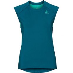 Odlo Koszulka damska Ceramicool turkusowa r. S (350241). Niebieskie bluzki damskie marki Odlo, s. Za 94,63 zł.