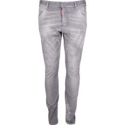Dsquared2 Jeansy "Sexy Twist". Szare jeansy męskie Dsquared2, bez wzorów. Za 1299,00 zł.