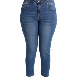 Lost Ink Plus RELAXED SKINNY IN CHIA Jeansy Slim Fit mid blue. Niebieskie rurki damskie Lost Ink Plus. Za 189,00 zł.