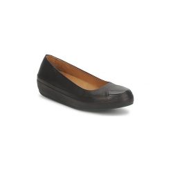 Baleriny damskie lakierowane: Baleriny FitFlop DUE LEATHER