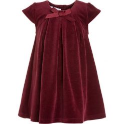 Sukienki dziewczęce z falbanami: Fred’s World by GREEN COTTON BABY DRESS Sukienka koktajlowa bordeaux