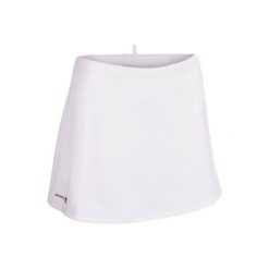 Spódniczka tenisowa Essential 100 biała damska. Białe spódniczki damskie ARTENGO, xs, bez wzorów, z elastanu, sportowe, sportowe. Za 29,99 zł.