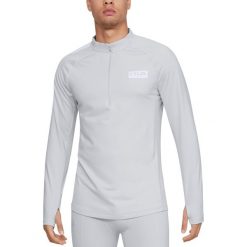 Under Armour Bluza Szary. Szare bluzy męskie Under Armour, m, bez wzorów, z elastanu, bez kołnierzyka, bez rękawów, bez kaptura. Za 326,95 zł.
