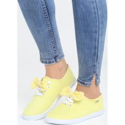 Żółte Tenisówki You Ask For. Żółte tenisówki damskie marki Born2be, na sznurówki. Za 39,99 zł.
