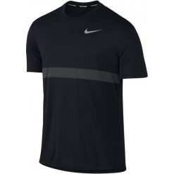 Koszulki sportowe męskie: Nike Koszulka Do Biegania M Nk Znl Cl Relay Top Ss S