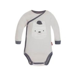 2Be3 Chłopięce Body Kopertowe Let´S Go 56 Szary. Szare body niemowlęce marki 2Be3, z nadrukiem, z długim rękawem. Za 33,00 zł.