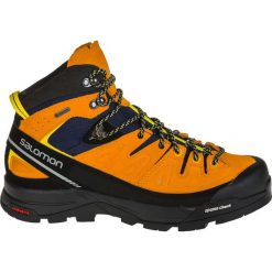 Buty trekkingowe męskie: Salomon Buty męskie X Alp Mid Ltr GTX Navy Blazer/Bright Marigold/Empire Yellow r. 46 2/3 (393251)