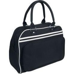 Torebki klasyczne damskie: BagBase Retro Bowling Bag Torebka – Handbag czarny/biały