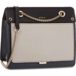Torebka FURLA - Like 981806 B BQA3 AHC Ardesia e/Perla/Onyx. Brązowe torebki klasyczne damskie marki Furla, bez wzorów, ze skóry, wizytowe, bez dodatków. W wyprzedaży za 679,00 zł.