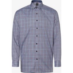 OLYMP Luxor modern Fit - Koszula męska – niewymagająca prasowania, niebieski. Niebieskie koszule męskie OLYMP Luxor modern Fit, m, bez wzorów, biznesowe, button down, bez rękawów. Za 199,95 zł.