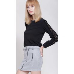 Czarna Bluzka Lace Lines. Czarne bluzki longsleeves other, uniwersalny. Za 59,99 zł.