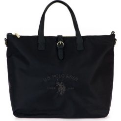 U.S. POLO ASSN. torebka kabelka Patterson Tall Shopping, czarna. Czarne torebki klasyczne damskie U.S. Polo Assn., bez wzorów, eleganckie, na ramię, bez dodatków. W wyprzedaży za 289,00 zł.