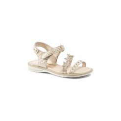 Sandały Dziecko GBB SWAN. Białe sandały dziewczęce GBB, bez zapięcia. Za 207,20 zł.