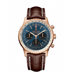 BREITLING ZEGAREK NAVITIMER RB0121211C1P2. Żółte zegarki męskie BREITLING, złote. Za 88090,00 zł.