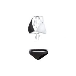 Stroje dwuczęściowe damskie: kostium kąpielowy dwuczęściowy adidas Bikini 3-Stripes Halter-Neck