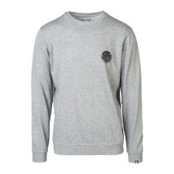 Rip Curl Bluza Męska Xl Szara. Szare bluzy męskie Rip Curl, xl, z nadrukiem, z bawełny, z dekoltem na plecach, bez rękawów, bez kaptura. W wyprzedaży za 197,00 zł.