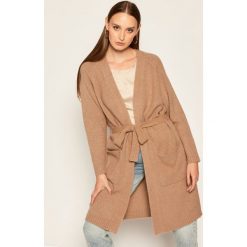 Kardigan Weekend Max Mara Ovatte 53160109. Pomarańczowe swetry damskie Weekend Max Mara, l, bez wzorów, bez rękawów, bez kaptura. Za 1369,00 zł.