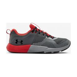 Under Armour Charged Engage Tenisówki Szary. Szare trampki męskie Under Armour, bez wzorów, z materiału, bez zapięcia. Za 326,95 zł.